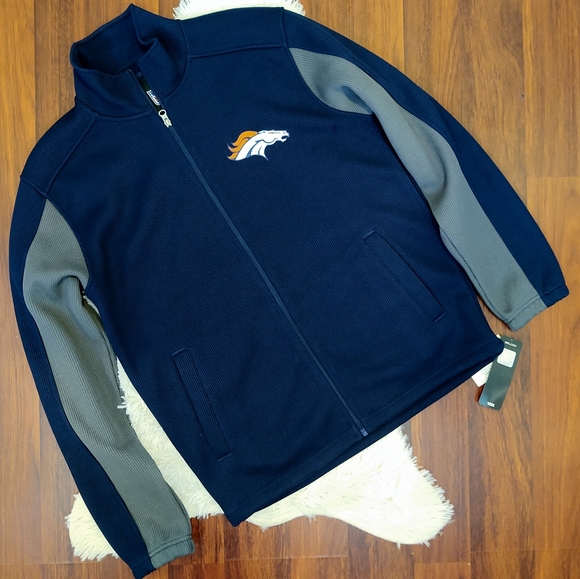 NFL Other - Denver Broncos NFL Sideline Zip Jacket Turtle Neck